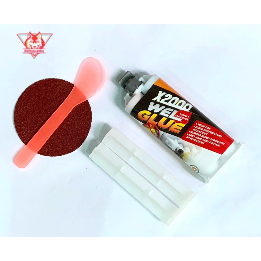 Keo hàn gắn sắt, thép, kim loại, nhựa, gỗ X2000 đa năng siêu dính thế hệ mới chịu nhiệt độ cao XPlus