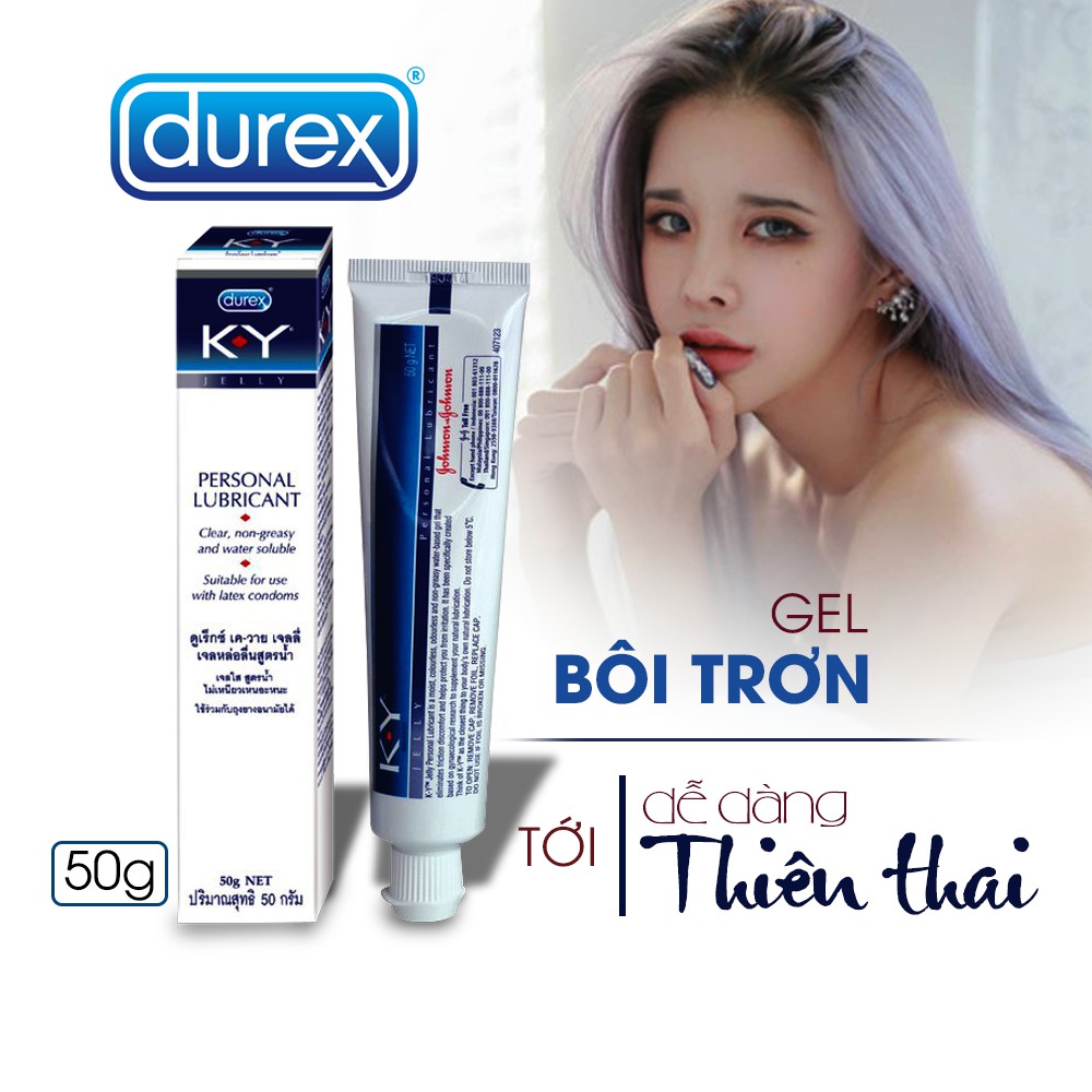 [CHÍNH HÃNG] Gel Bôi Trơn Durex KY Siêu Khoái Cảm, Gel Bôi Trơn Âm Đạo KY Personal Chị Em Ko Còn Hạn Hán Nước Ngập Tràn