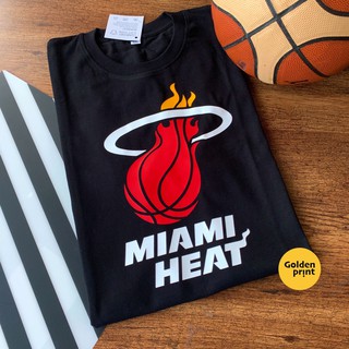 Áo Phông / Áo Bóng Rổ logo Tiểu Học Miami heat