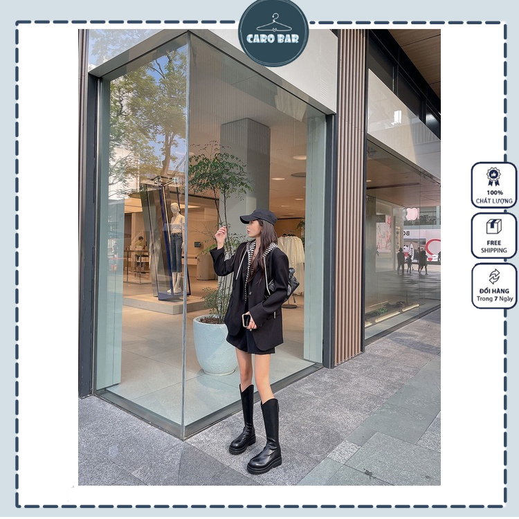 SALE lẻ size SHOP CÓ SẴN_Video thật   Boots đùi dòng Martin phong cách Anh dành cho nữ