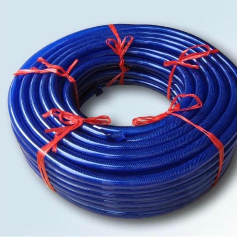 Ống nước, ống lưới nhựa dẻo màu xanh loại dày đẹp- phi 21(18mm)