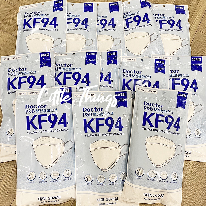 Khẩu trang KF94 Doctor P&B nội địa Hàn, Made in Korea
