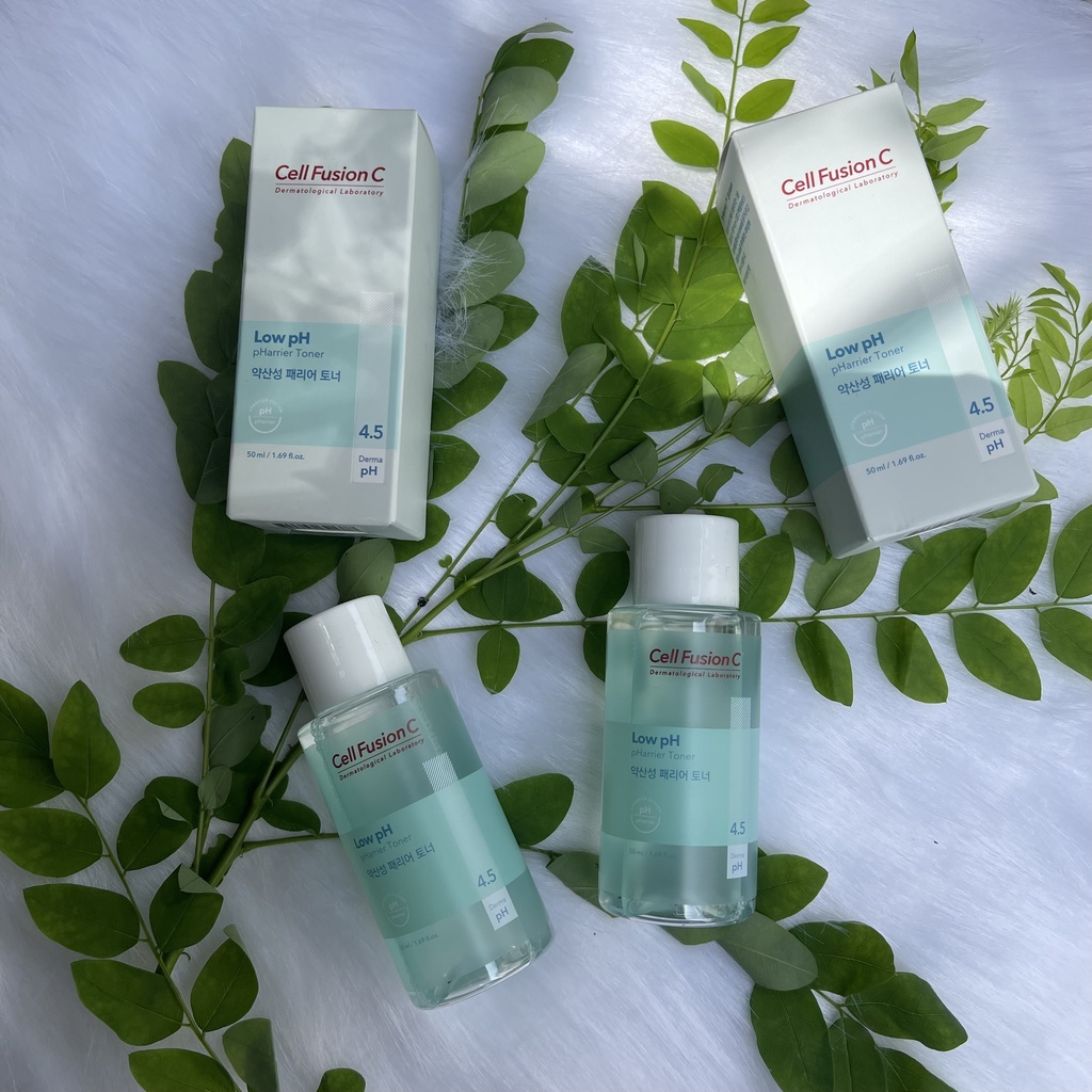 Nước Hoa Hồng Cell Fusion C Low pH pHarrier Toner  cân bằng độ pH cho da 50ML