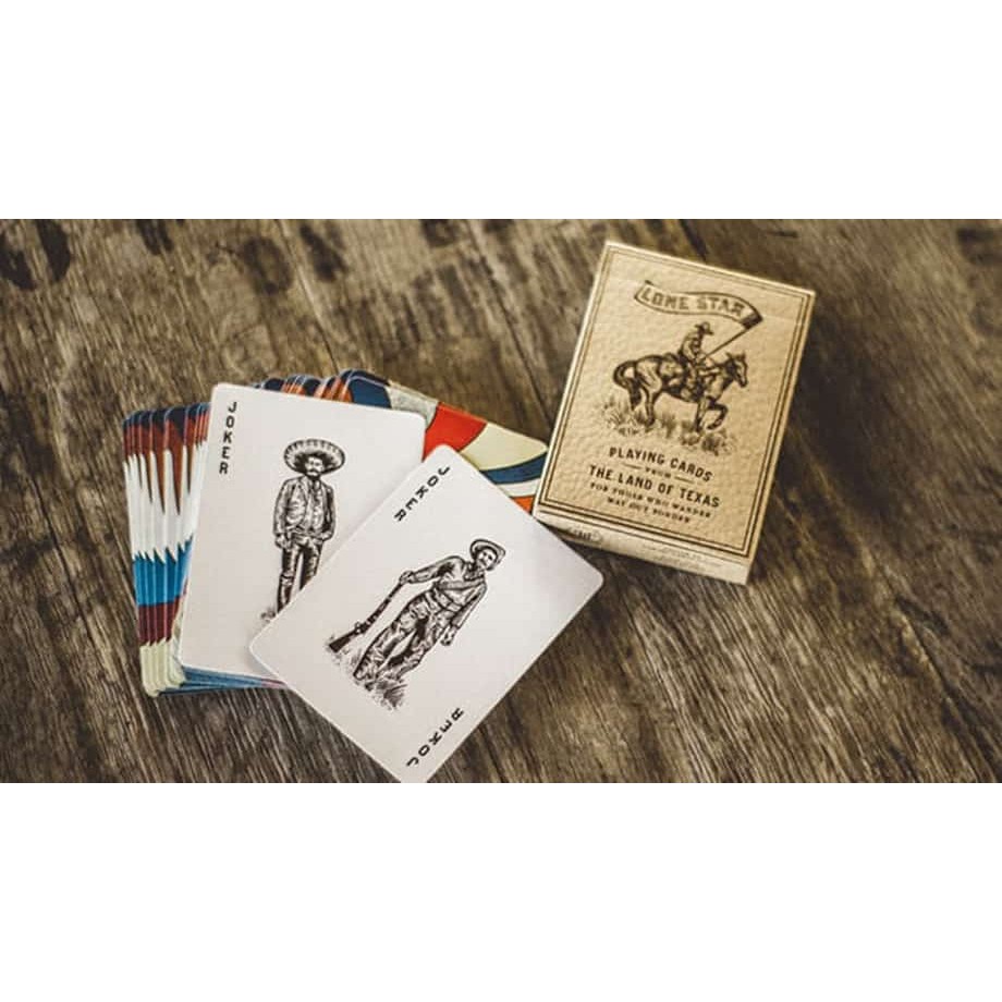 Bài Tây ảo thuật chính hãng USA: Deluxe Lone Star Playing Cards by Pure Imagination Project