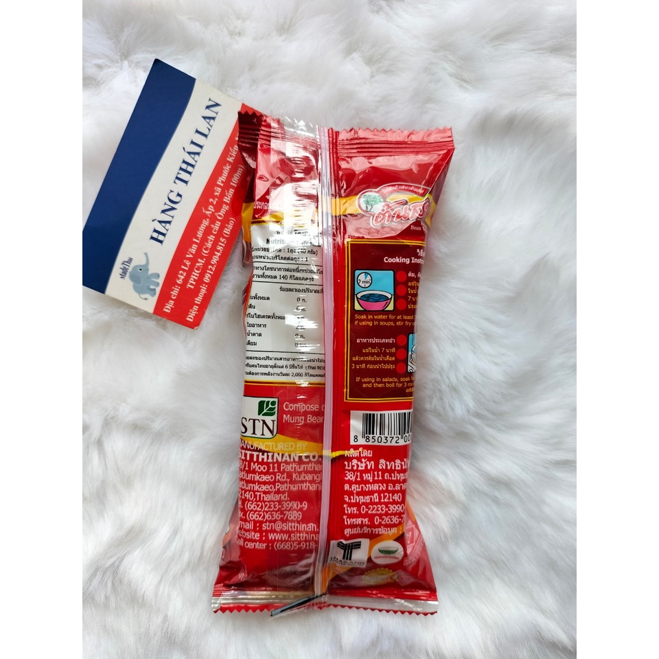 Miến Đậu Xanh Khô PINE BRAND BEAN Thái Lan- Miến Thái Lan 100% từ đậu xanh