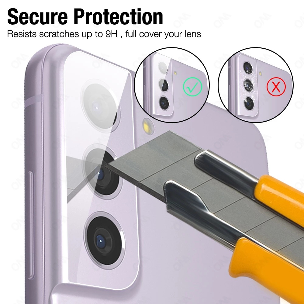 Miếng Dán Cường Lực Trong Suốt HD Bảo Vệ Camera Sau Cho Samsung Galaxy S22/S22Plus/S22Ultra