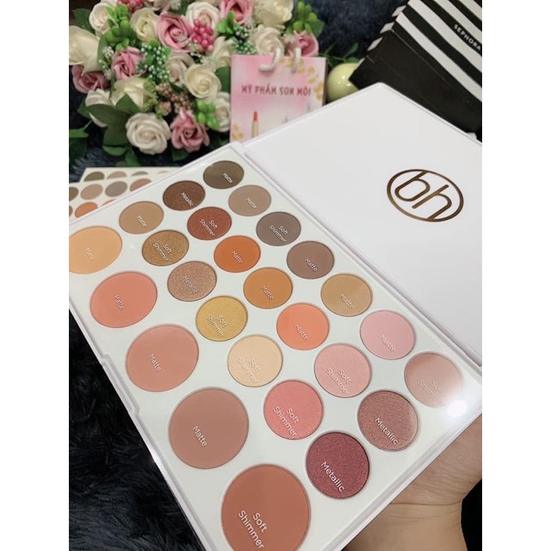 Bảng Mắt 26 màu của BH cosmetic