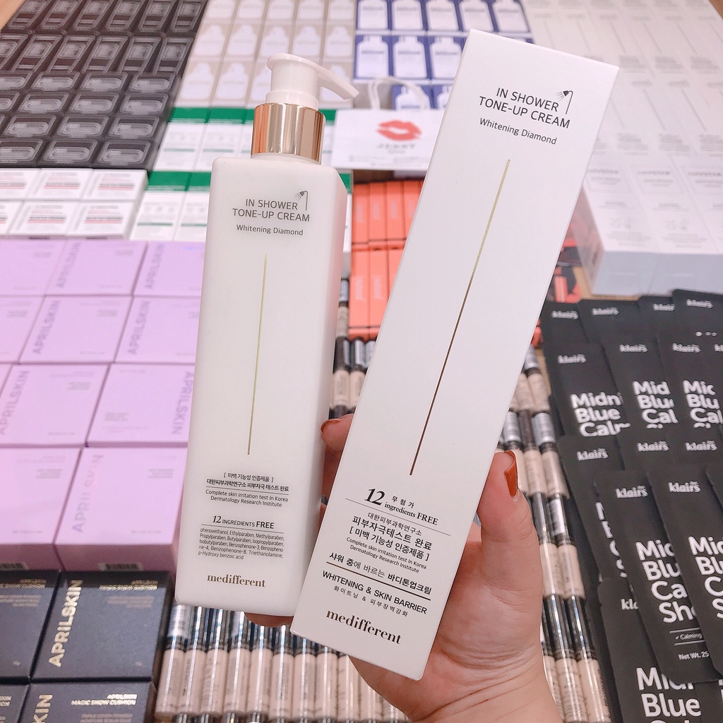 Sữa Tắm Trắng Da Medifferent In Shower Tone-up Cream 300ml