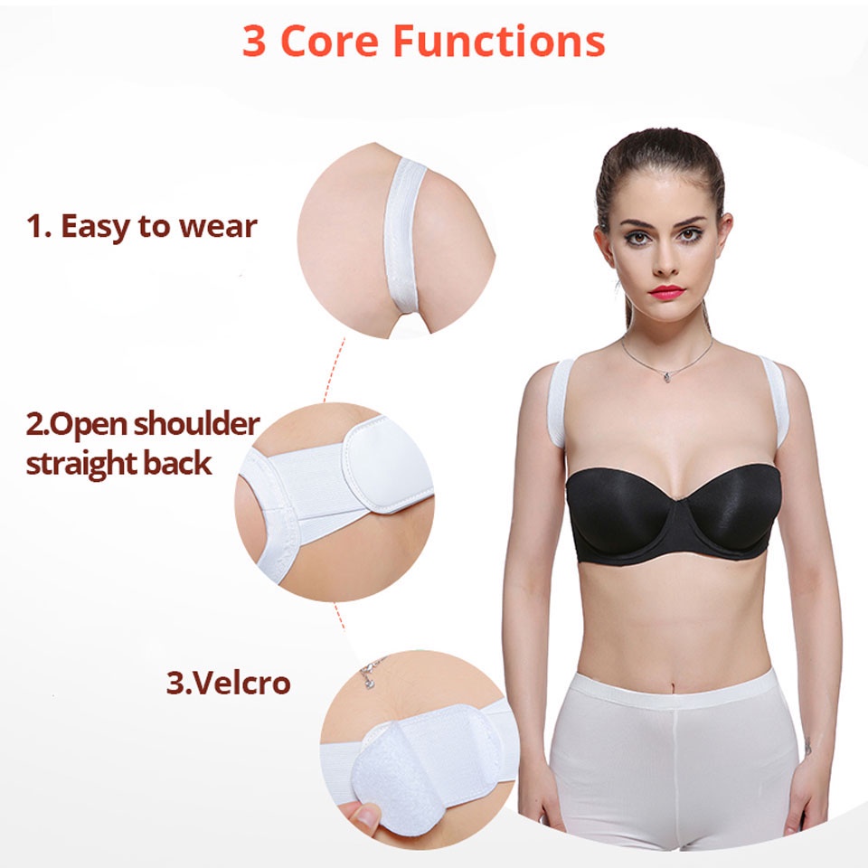 Đai Chỉnh Tư Thế Lưng Hỗ Trợ Điều Chỉnh Tư Thế Chăm Sóc Sức Khỏe Cho Nam Và Nữ