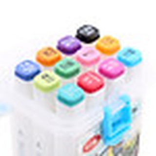 Bút Marker Touch Cool Hộp Nhựa (12 Màu)