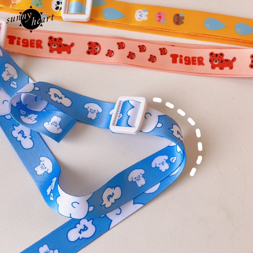 Phụ Kiện Dây Đeo Bình Nước Họa Tiết Hoạt Hình Xinh Xắn