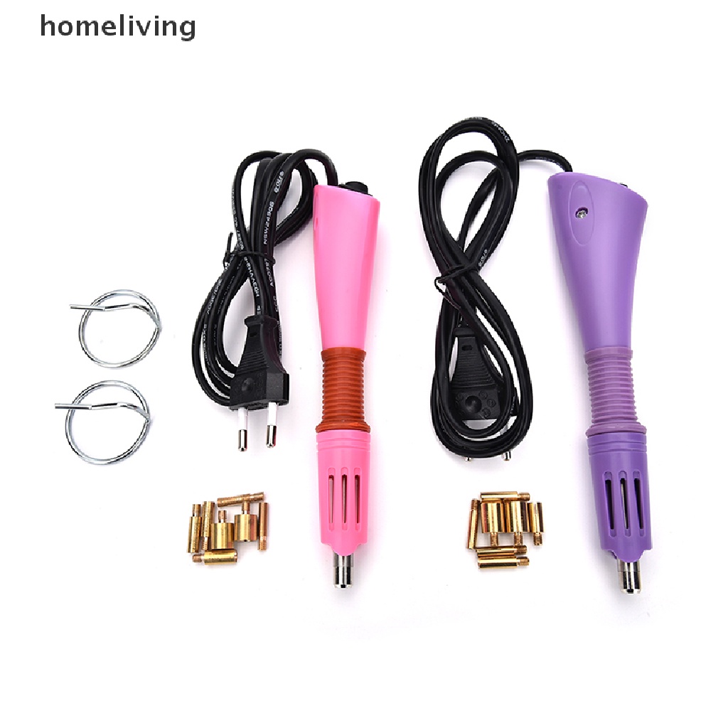 [Hàng mới về] Súng keo nhiệt đính pha lê trang trí móng tay 7 đầu thay thế