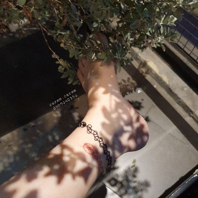 Choker đeo cổ, tay, chân