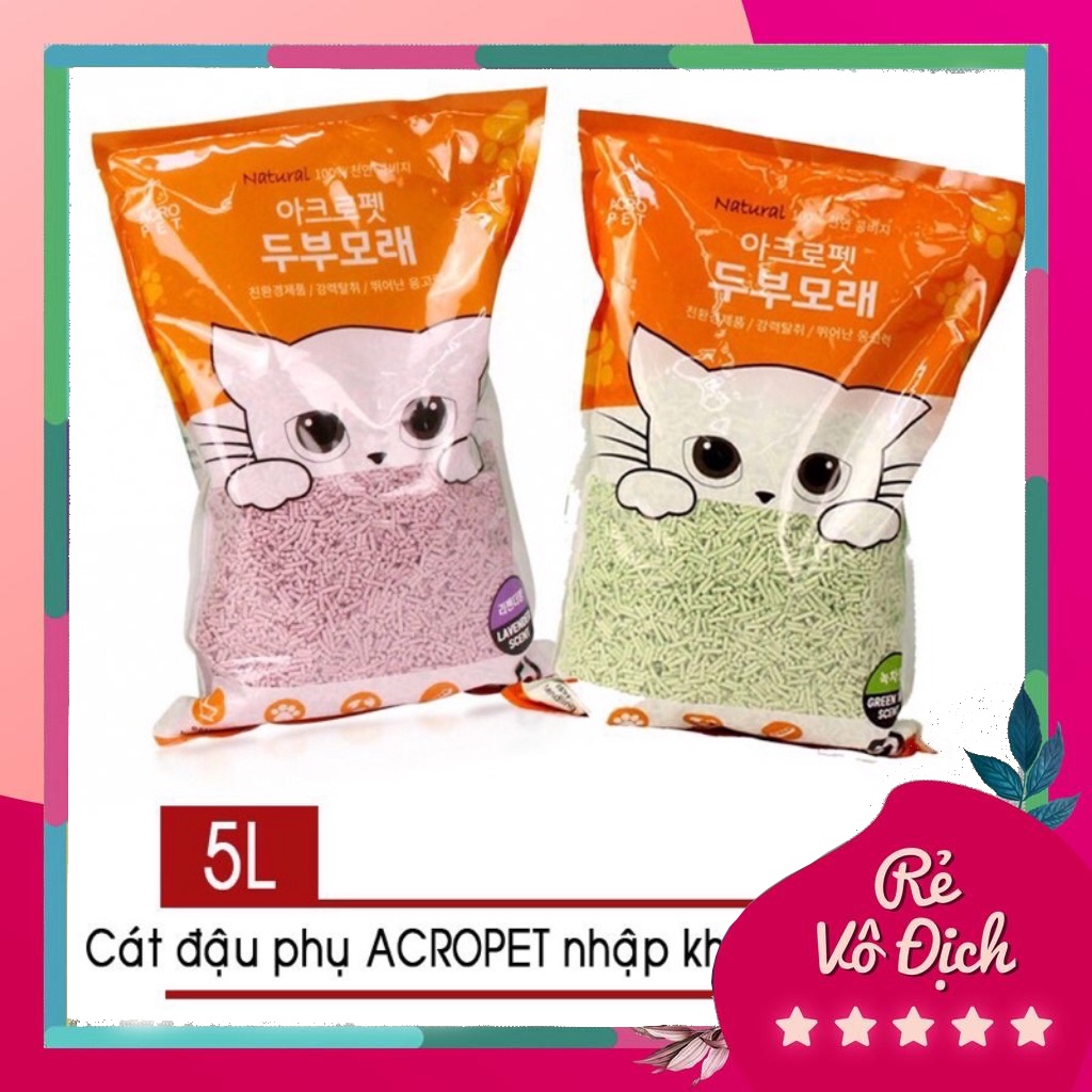 Cát vệ sinh đậu phụ Hàn Quốc Tofu