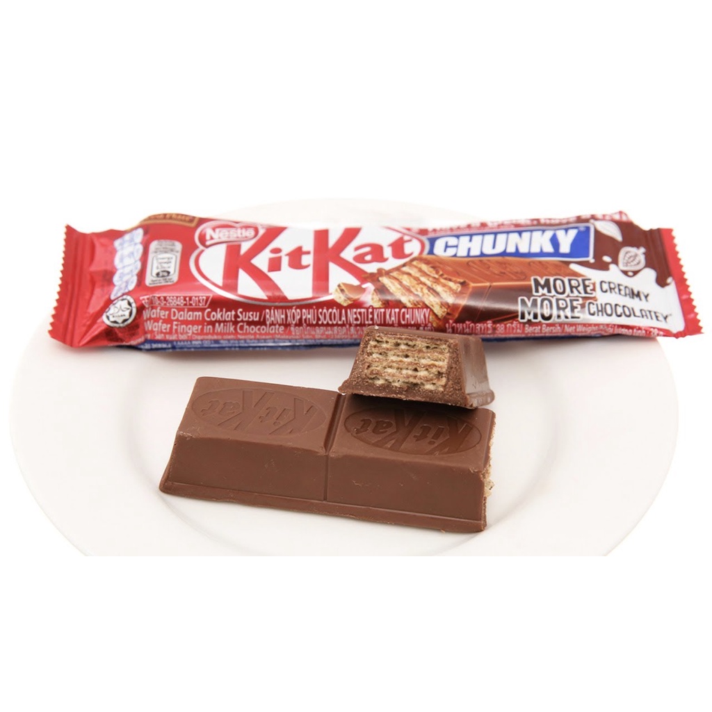 Kitkat socola Chunky gói 3 thanh 118g-[FREE SHIP] TỪ ĐƠN 50K, [Loại Đặc Biệt] date mới