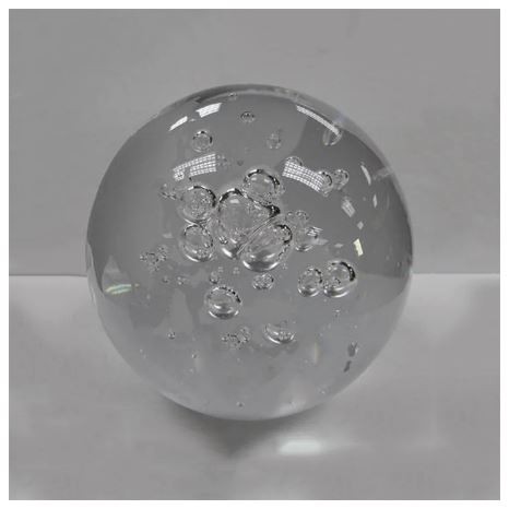 Quả cầu thủy tinh phụ kiện dành cho thác nước phong thủy - Trái châu vân nứt 3cm/5cm