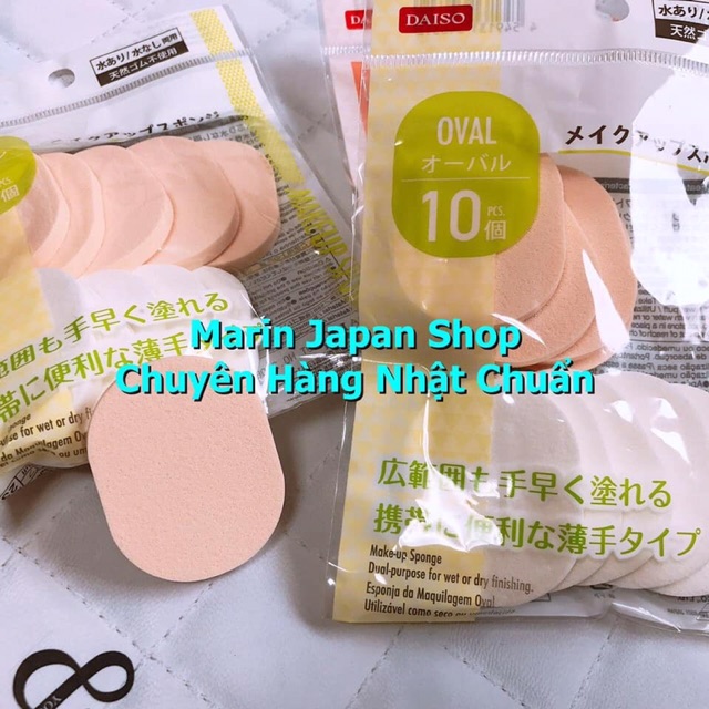 Bông mút Makeup hàng Nội địa Nhật Bản