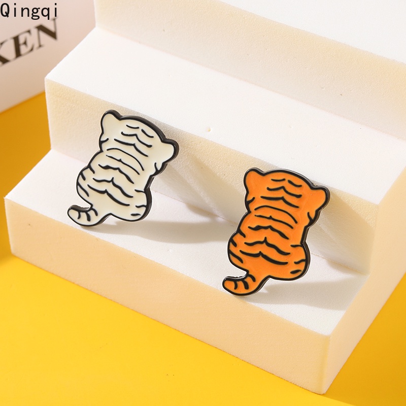 Trâm cài áo Miss Zoe hình hổ hoạt hình dễ thương