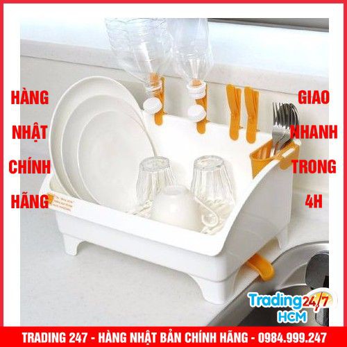 [Hỏa tốc HCM] Giá úp bát đĩa thoát nước mọi hướng Nội địa Nhật Bản