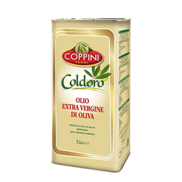 Dầu oliu nguyên chất  - Extra Virgin Olive Oil Coppini 5L
