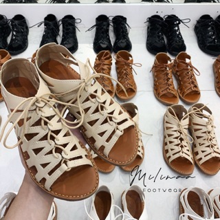 SANDAL CỘT DÂY CHIẾN BINH BÍT GÓT