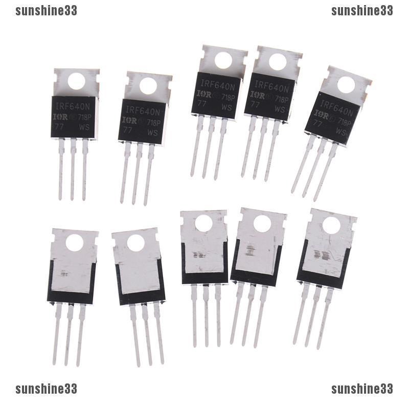 Bộ 10 linh kiện điện tử IRF640 IRF640N