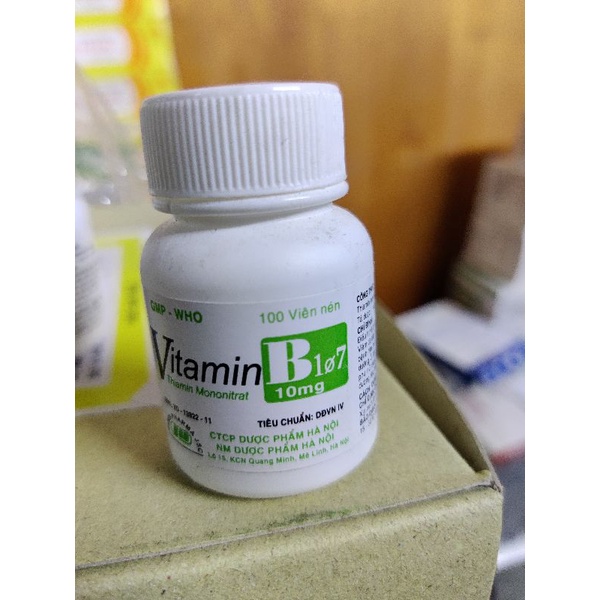 Vitamin B1 lọ 100 viên nén