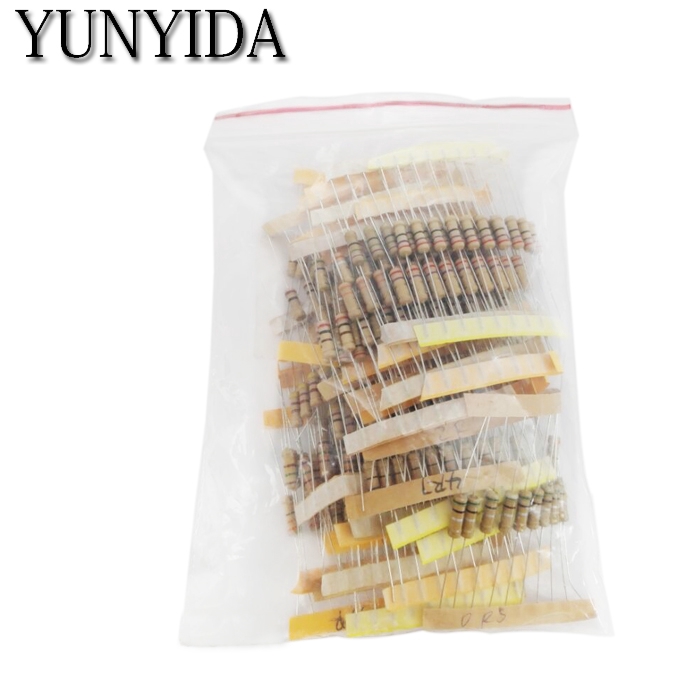 Set 300 Điện Trở 1w 5% 30 Giá Trị 1k-820k Ohm 1w Chuyên Dụng