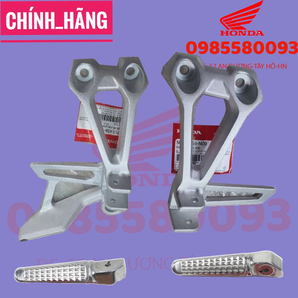 Gác chân sau bên phải xe winner zin