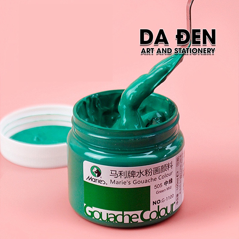 [DA ĐEN] Màu Gouache Marie's Hủ 100ml