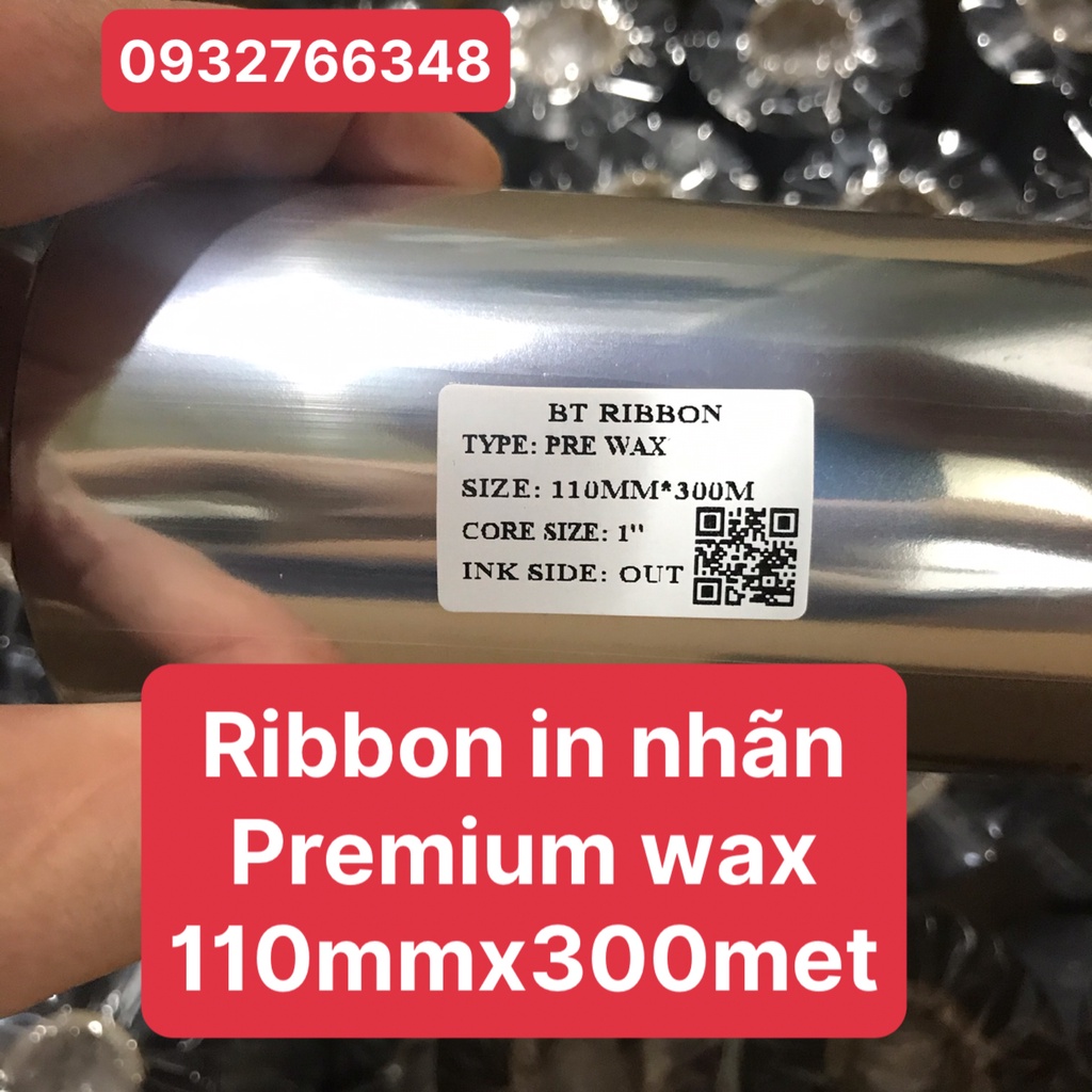 Để lại SĐT Mực in mã vạch RIBBON - THERMAL TRANSFER RIBBON