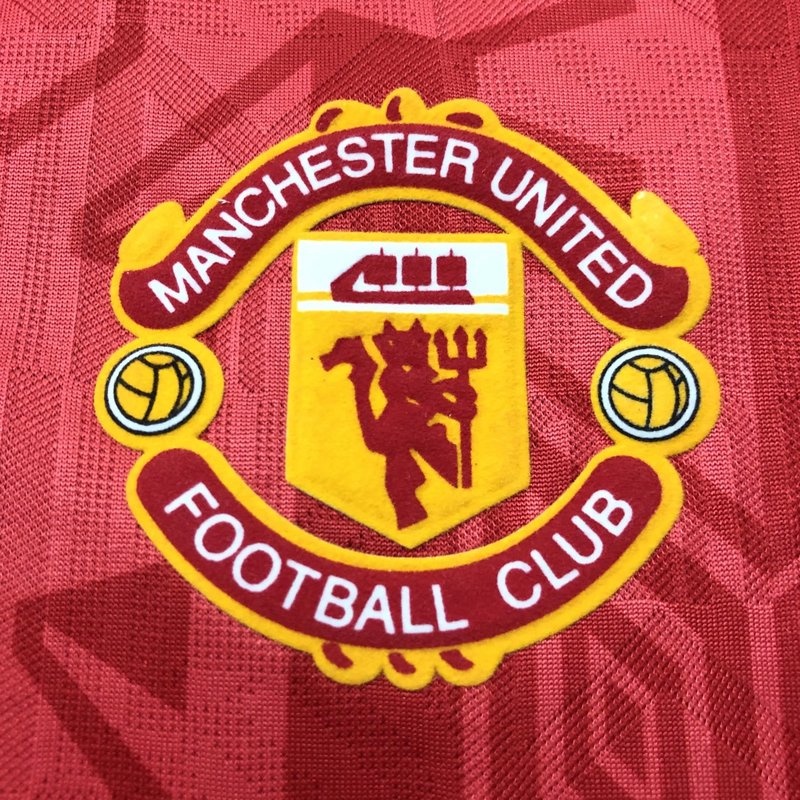 Áo Thun Thể Thao Đá Banh Manchester United 92/94 Size S-XXL