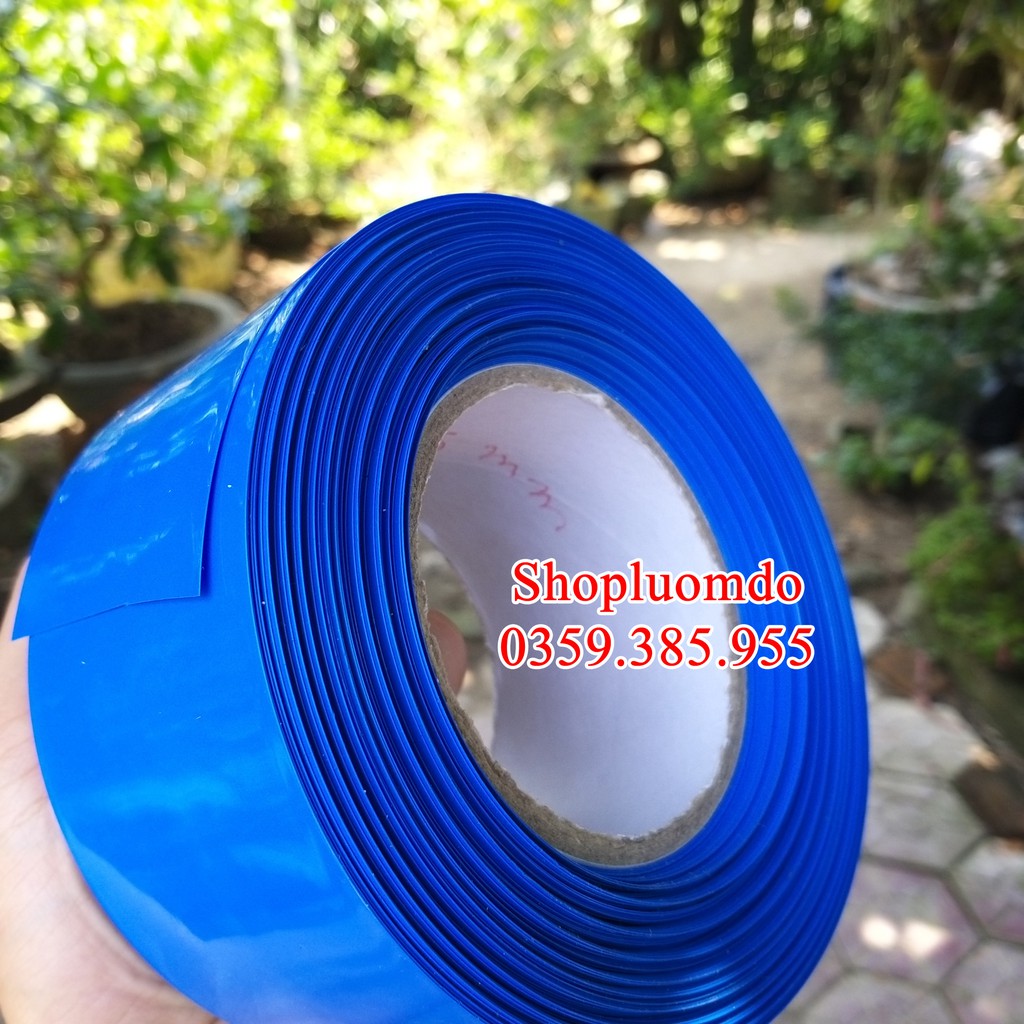 Màng co nhiệt PVC khối pin (1 mét)