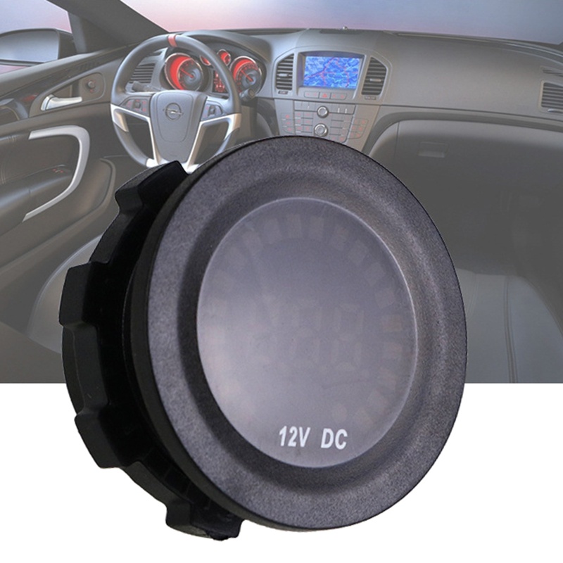 Vôn Kế Kỹ Thuật Số Màn Hình LED DC 12V Chuyên Dụng Cho Xe Hơi / Xe Máy / Tàu Thuyền