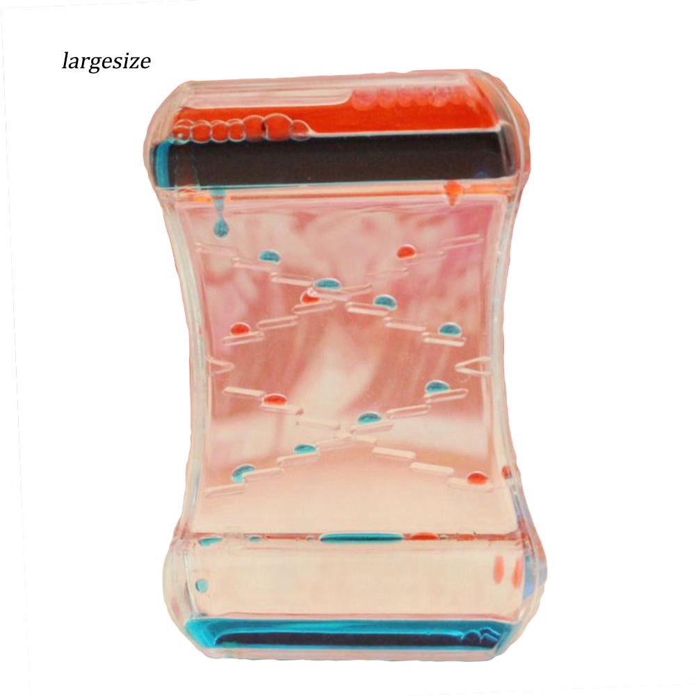 Đồng hồ cát dầu lỏng trang trí bàn làm việc