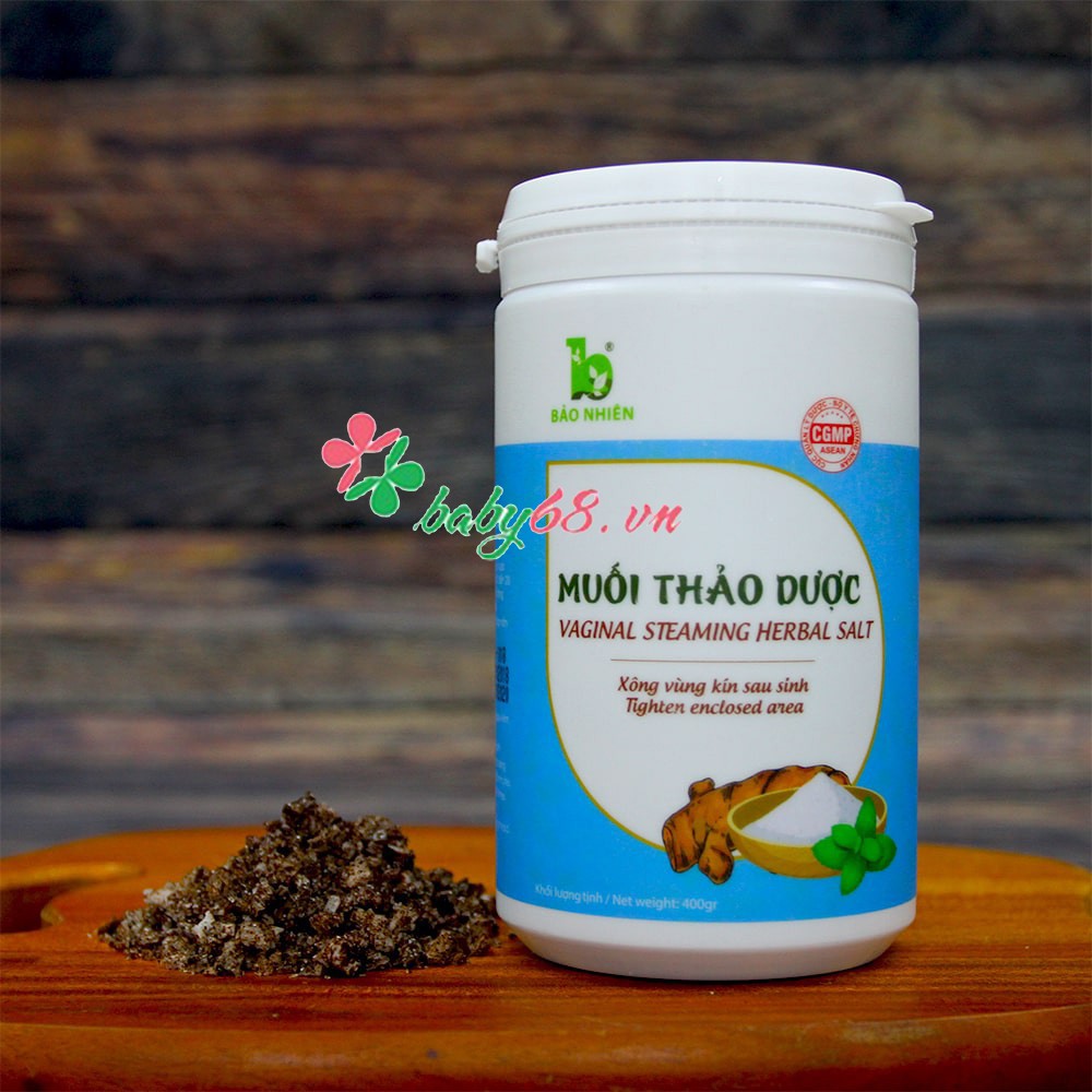 Muối thảo dược xông vệ sinh Bảo Nhiên 350g