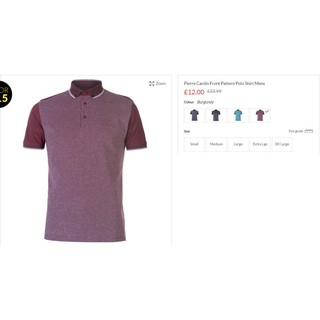 [CHÍNH HÃNG] Áo Polo Pierre Cardin Basic