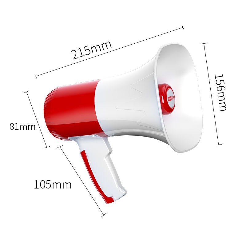 Loa phóng thanh cầm tay JESSE công suất 30W kết nối bluetooth tích hợp pin sạc cực trâu. Hàng Chính Hãng.