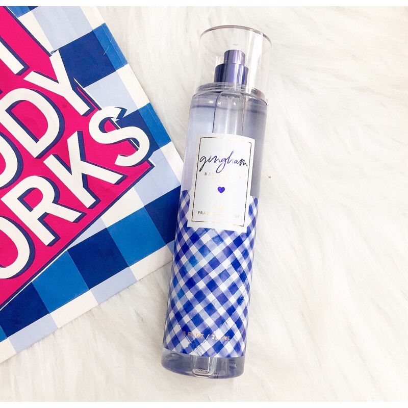 Xịt Thơm Toàn Thân Bath And Body Works - Gingham 236ml