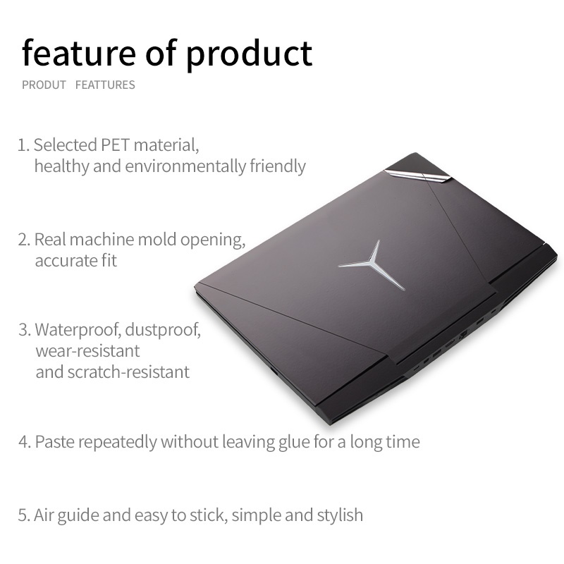 Miếng Dán Trang Trí Cho Lenovo Legion 5 2020 Legion 5 Pro 2022/2021 Laptop Y7000 / R7000 / R9000P 2020