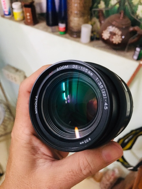 [Mã 157ELSALE hoàn 7% đơn 300K] Lens Minolta 35-105 ngàm Sony A