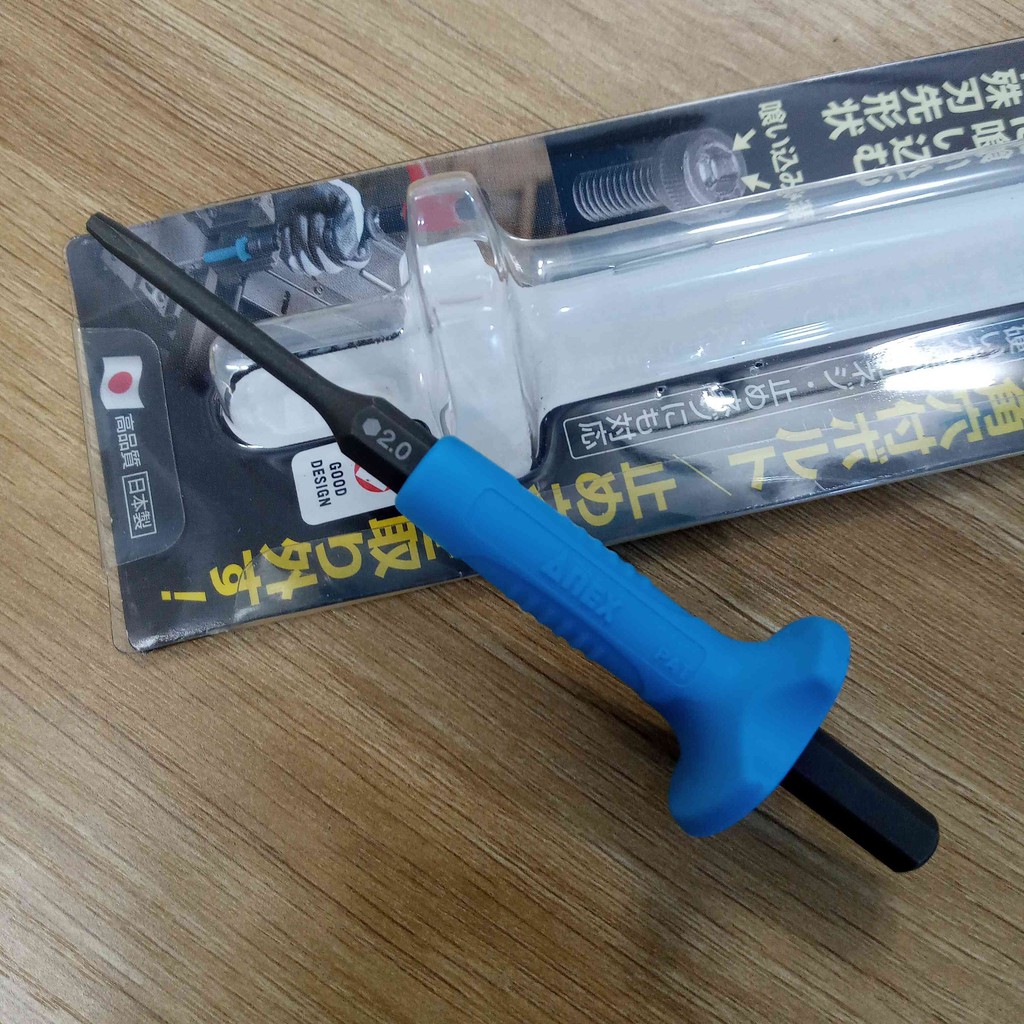 Mũi vít tháo vít lục giác gỉ Anex Nhật Bản AK-22NH-2
