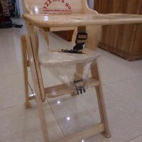 Ghế ăn dặm bằng gỗ cho bé