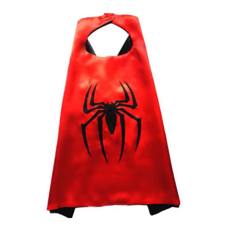 Bộ Đồ Chơi Hóa Trang Mặt Nạ Găng Tay Áo Choàng Người Nhện Spiderman Cho Bé