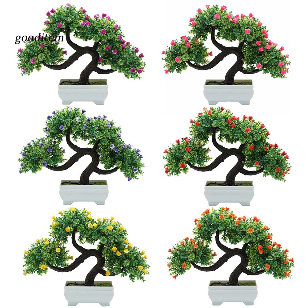 Cây bonsai giả trang trí không gian xanh