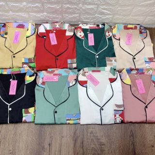 Bộ pijama satin cao cấp