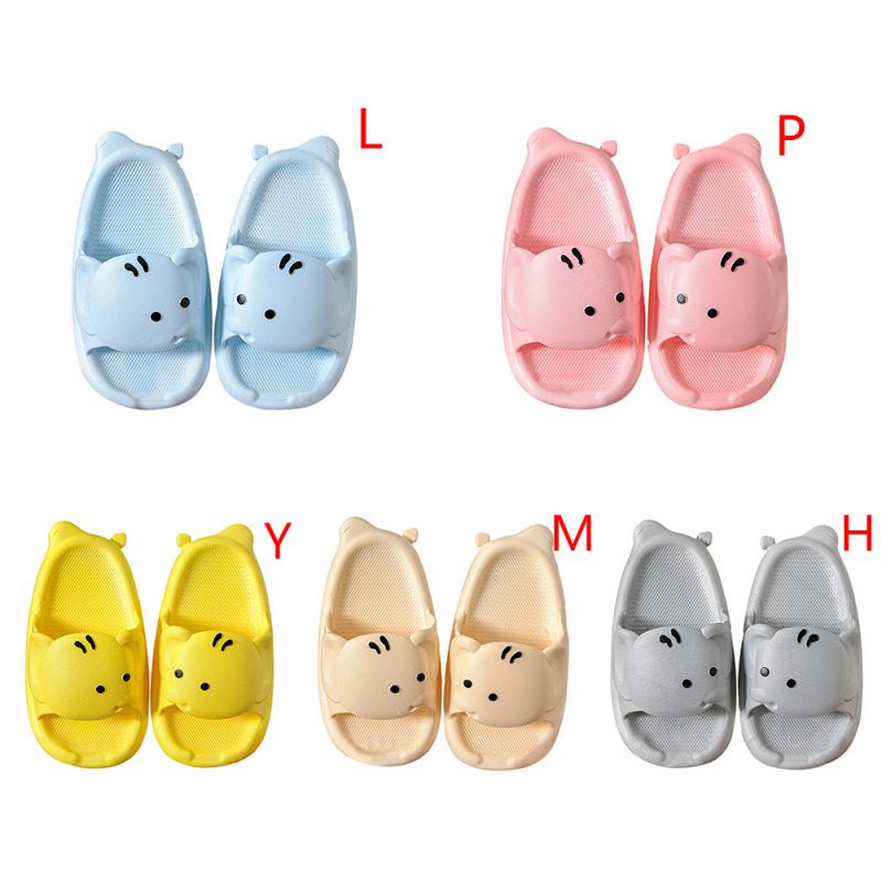 Dép Đi Trong Nhà Đế Mềm Hình Chú Voi Hoạt Hình Đáng Yêu Cho Trẻ Em