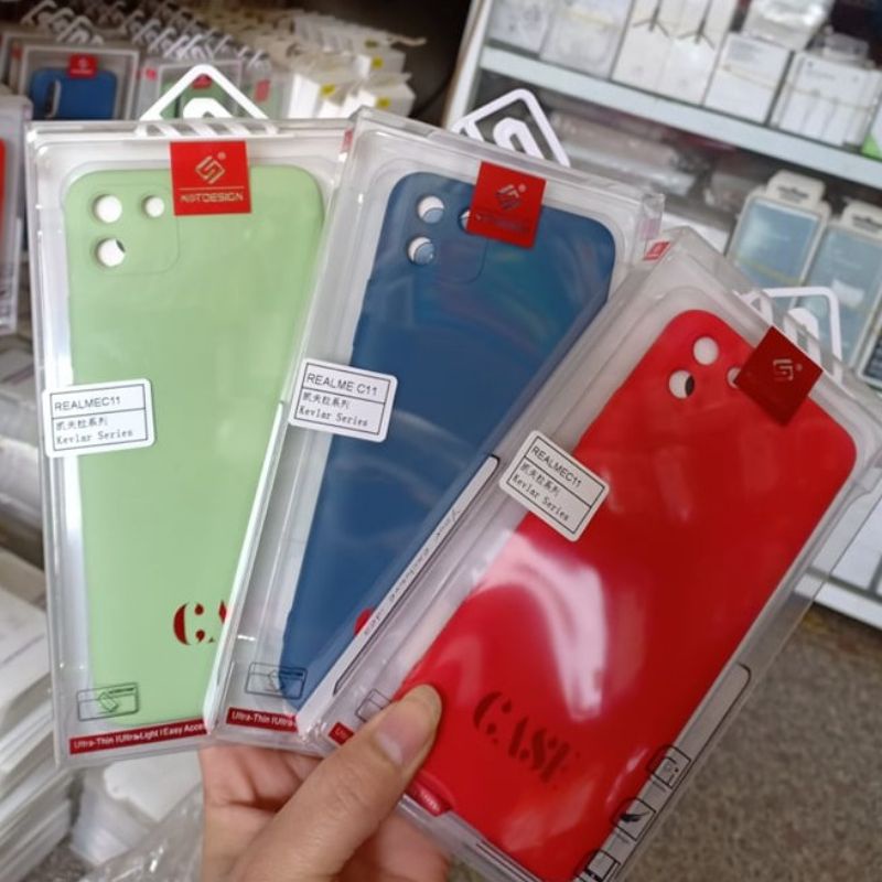 Ốp lưng dẻo màu Oppo Redmi C11 2020, Realme C12, Realme C15 Hiệu KST Chống bẩn cao cấp