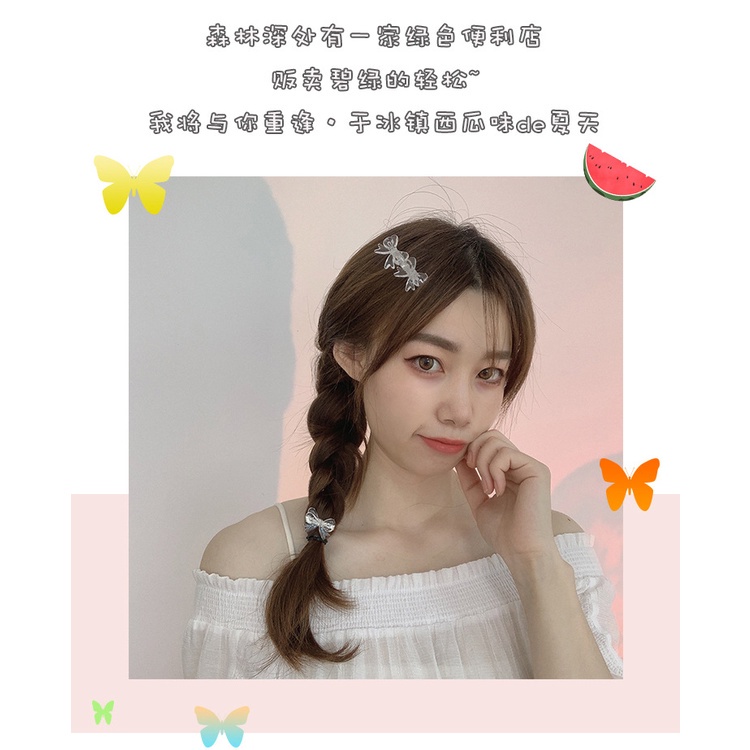 Kẹp Tóc Hình Nơ Dễ Thương 2021