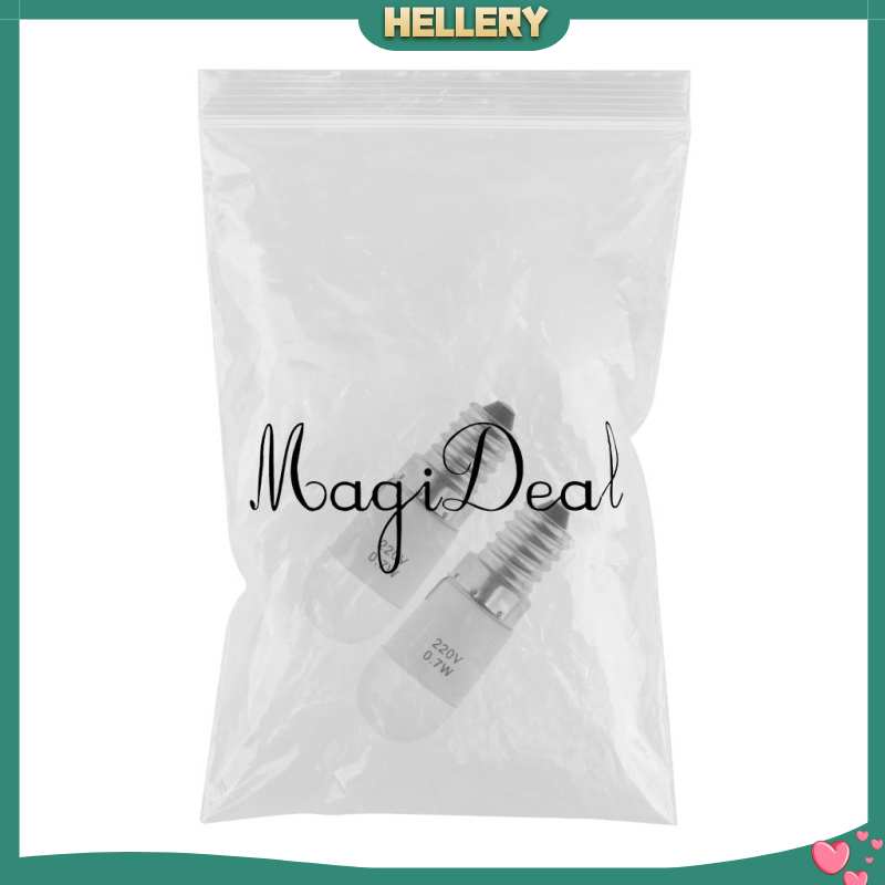 Bộ 2 Đèn LED 220V 0.7W 6cm Bằng Hợp Kim Chuyên Dụng Cho Máy May